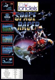 Space Racer - Advertisement Flyer - Front Image
