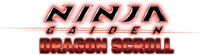 Ninja Gaiden: Dragon Scroll - Clear Logo Image