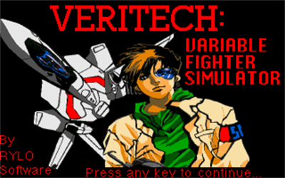 Veritech: Variable Flight Simulator - Screenshot - Game Title Image