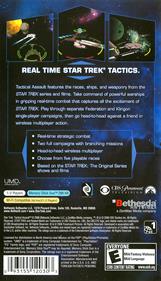 Star Trek: Tactical Assault - Box - Back Image