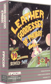 Leather Goddesses of Phobos - Box - 3D Image