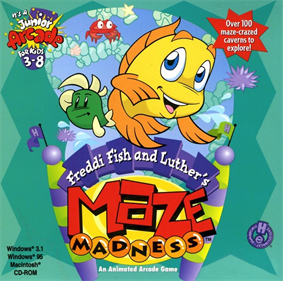 Freddi Fish and Luther's Maze Madness - Box - Front Image