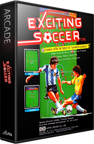 Exciting Soccer - Box - 3D Image
