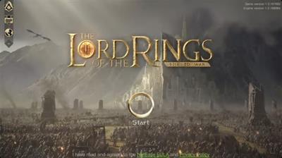 The Lord of the Rings: Rise to War - Screenshot - Game Title Image