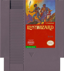 Legacy of the Wizard - Cart - Front Image