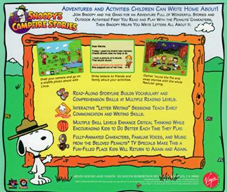 Snoopy's Campfire Stories - Box - Back Image