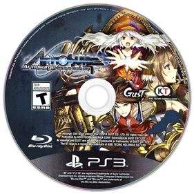 Ar Nosurge: Ode to an Unborn Star - Disc Image
