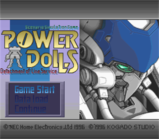 Power Dolls FX  - Screenshot - Game Title Image