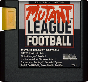 Mutant League Football - Cart - Front Image