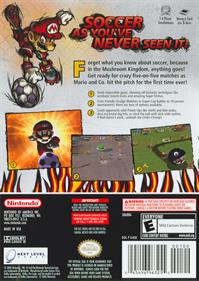 Super Mario Strikers - Box - Back Image