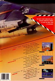 JetFighter: The Adventure - Box - Back Image