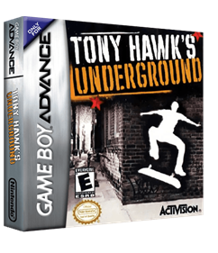 Tony Hawk's Underground - Box - 3D Image