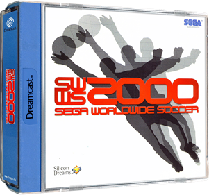 Sega Worldwide Soccer 2000 - Box - 3D Image