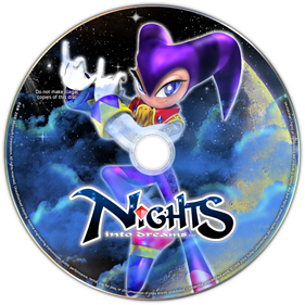 NiGHTS into Dreams... - Fanart - Disc Image