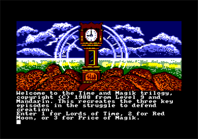 Time and Magik: The Trilogy - Screenshot - Game Select Image