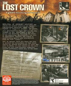 The Lost Crown: A Ghost-Hunting Adventure - Box - Back Image