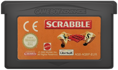 Scrabble - Fanart - Cart - Front Image
