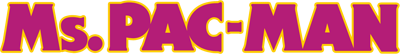 Ms. Pac-Man (Tengen) - Clear Logo Image