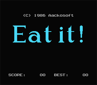 Eat It! - Screenshot - Game Title Image