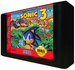 Sonic the Hedgehog 3 - Cart - 3D Image