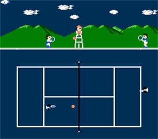 Kobayashi Hitomi Shocking Tennis - Screenshot - Gameplay Image