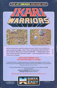 Ikari Warriors - Box - Back Image