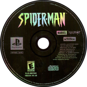 Spider-Man - Disc Image