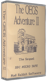 The QEGS Adventure II - Box - 3D Image