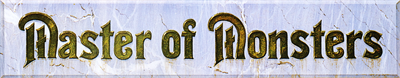 Master of Monsters - Clear Logo Image