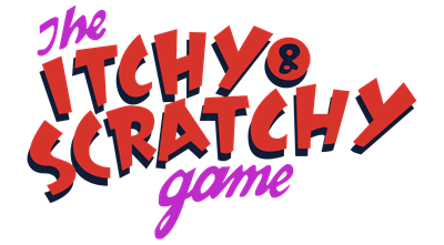 The Itchy & Scratchy Game - Clear Logo Image