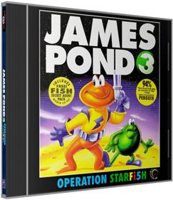 James Pond 3: Operation Starfi5h - Box - 3D Image