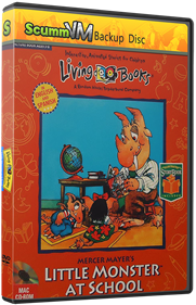 Living Books: Little Monster at School - Box - 3D Image