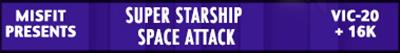 Super Starship Space Attack - Banner Image
