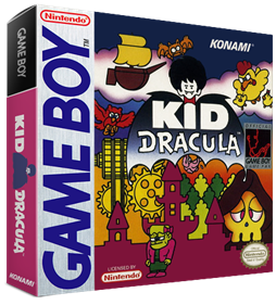 Kid Dracula - Box - 3D Image