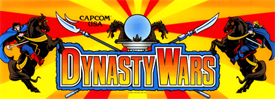 Dynasty Wars - Arcade - Marquee Image