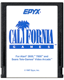California Games - Fanart - Cart - Front Image