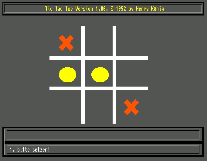 Tic Tac Toe(Henry Konig)