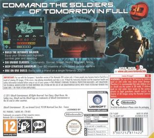 Tom Clancy's Ghost Recon: Shadow Wars - Box - Back Image