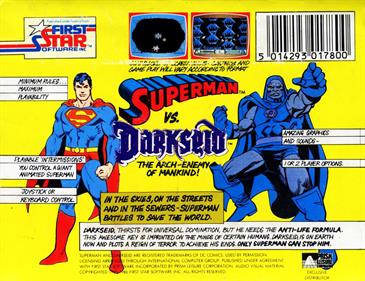 Superman: The Game - Box - Back Image