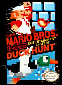 Super Mario Bros. / Duck Hunt - Box - Front Image