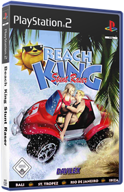 Beach King: Stunt Racing - Box - 3D Image