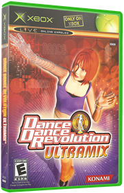 Dance Dance Revolution: Ultramix - Box - 3D Image
