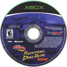 IHRA Professional Drag Racing 2005 - Disc Image