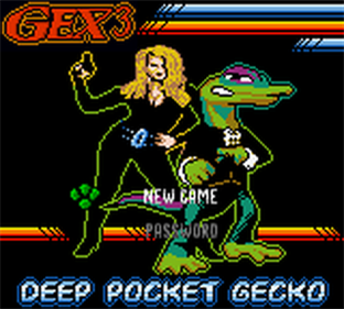 Gex 3: Deep Pocket Gecko - Screenshot - Game Title Image