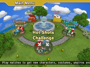 Hot Shots Tennis - Screenshot - Game Select Image