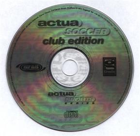 Actua Soccer: Club Edition - Disc Image