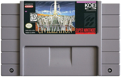 Sid Meier's Civilization - Fanart - Cart - Front Image