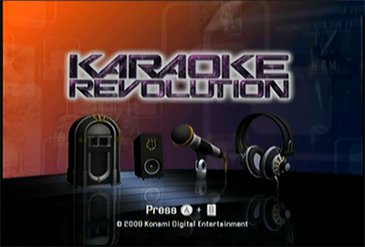 Karaoke Revolution - Screenshot - Game Title Image