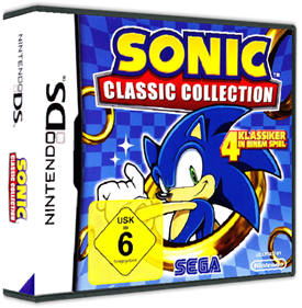 Sonic Classic Collection - Box - 3D Image