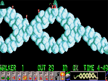 Holiday Lemmings (1994) - Screenshot - Gameplay Image